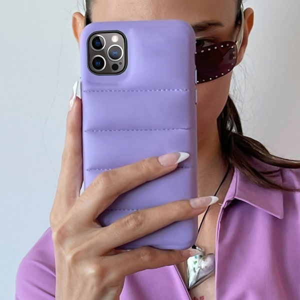 Beskyt din iPhone 12 Pro - Pålidelig puffertaske Rosa