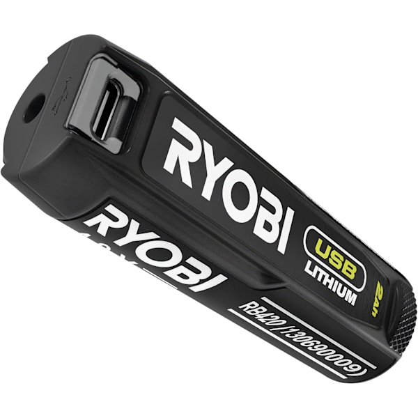 Ryobi USB-litiumparisto 4V 2.0AH USB-C-kaapelilla