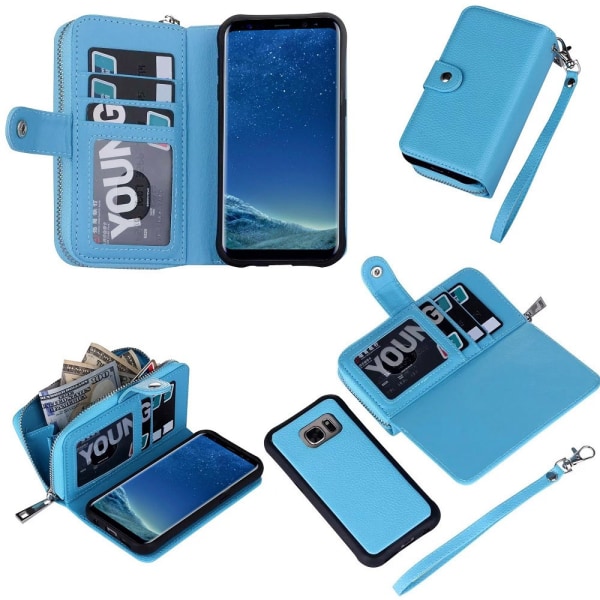 Lædertasker og magnetiske etuier til Samsung Galaxy S8+ Blå