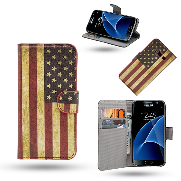 Samsung Galaxy S8 Plus - PU Læder Wallet Case/Pung