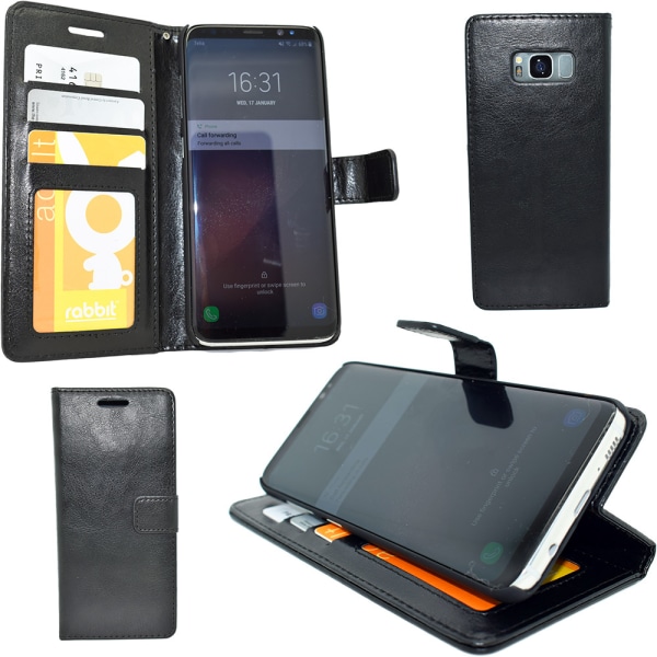 Suojaa S8 Plus case Samsungilta! Svart