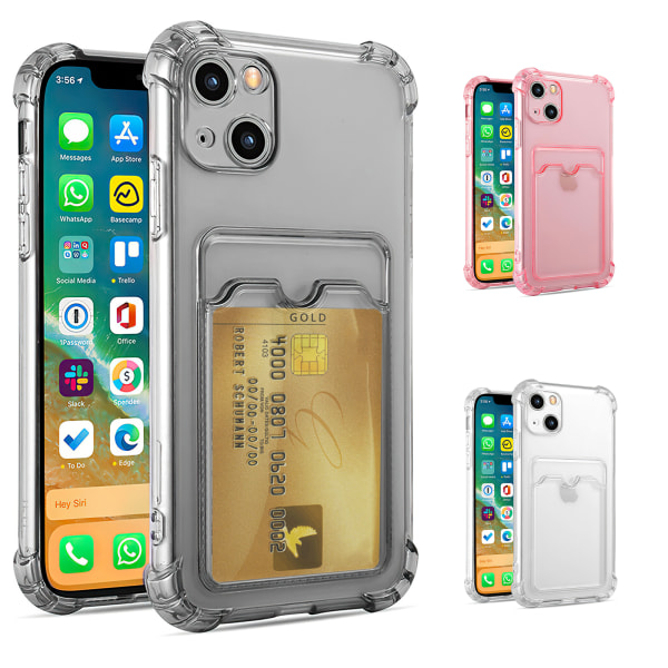 iPhone 15 - case suojaus läpinäkyvä Grå 3dd2 | Grå | Fyndiq