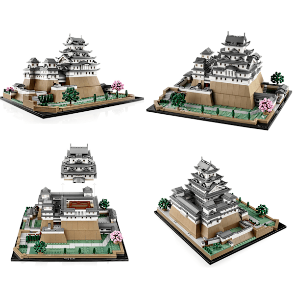 Rakenna Japanin upea Himejin linna LEGO Architecture -malli aikuisille