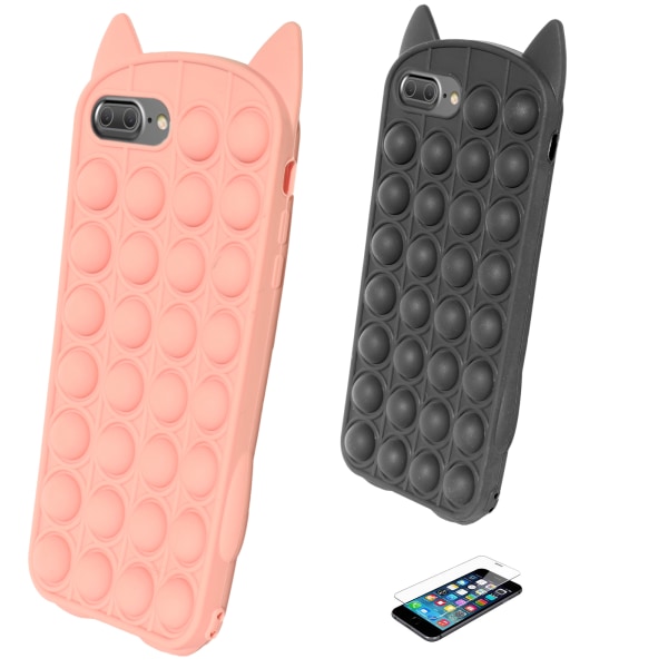 iPhone 6 Plus / 6S Plus - Etui Beskyttelse Pop It Fidget Rosa