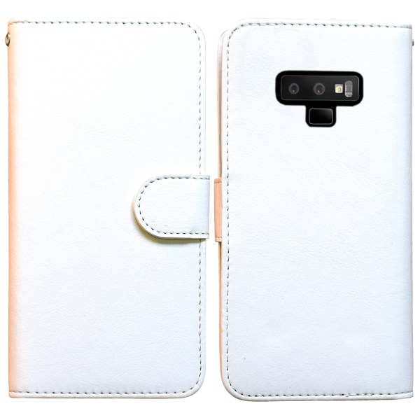 Samsung Galaxy Note 9 - PU-nahkainen case Vit