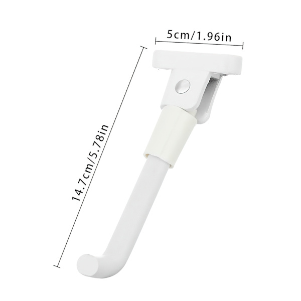 Fällbart Fotstöd Scooter Stativ för Xiaomi Svart