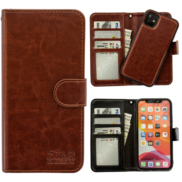 iPhone 11 - PU Leather Wallet Case