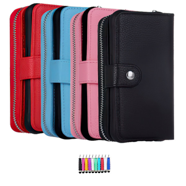 Skydda Din S10 Plus - Läderfodral! Rosa