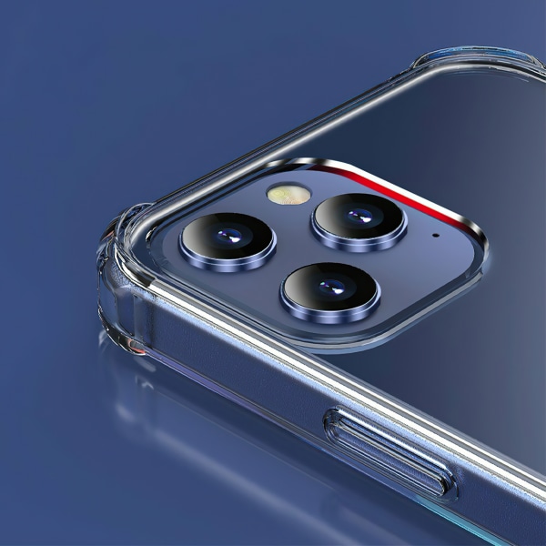 Suojaa iPhone 12 Pro -läpinäkyvä case