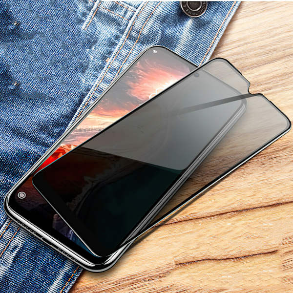 Samsung Galaxy A21s - Privacy Hærdet Glas Skærmbeskytter Pr