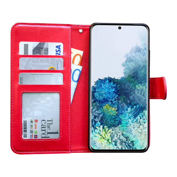 Samsung Galaxy S20 Plus - PU-nahkainen case Svart