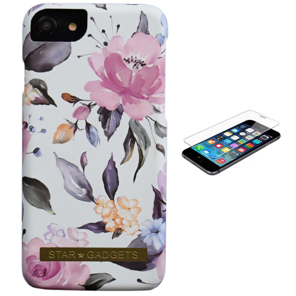 Beskyt din iPhone 7/8/SE med blomstercovers