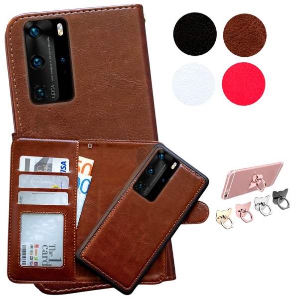 Protect your Huawei P40 Pro - Leather Case!