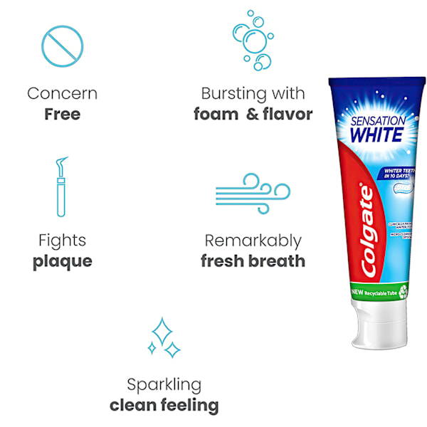 Colgate Tandkräm Sensation White