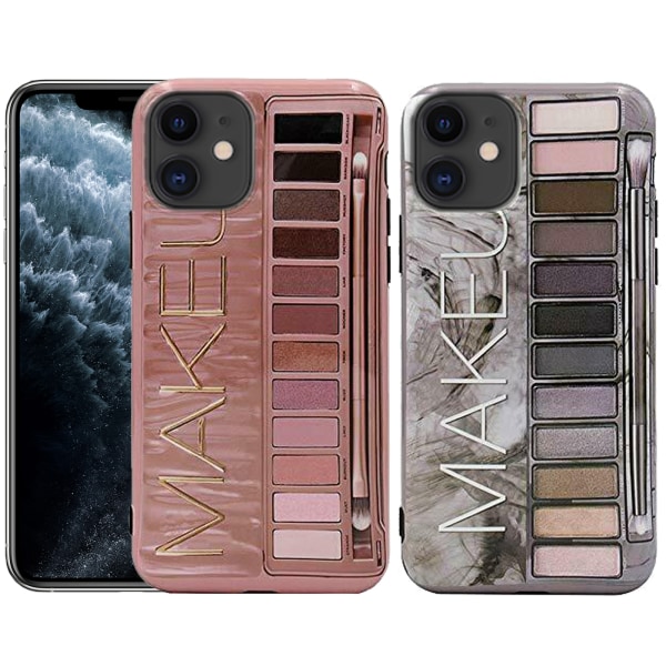 Beskyt din iPhone 11 med et makeup-kompatibelt etui! Grå