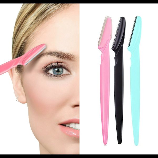 Ögonbryn Trimmer - Eyebrow Razor Rosa