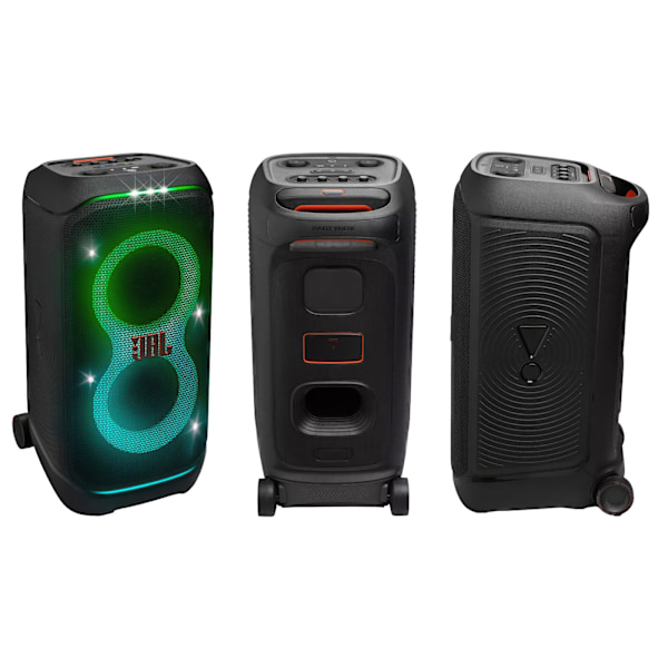 JBL PartyBox Stage 320 - Tehokas Kantospeaker Valojen Loisteessa