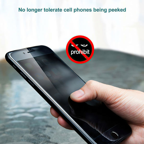 iPhone 7/8/SE (2020 & 2022) - Privacy-karkaistu lasinen näytönsuoja