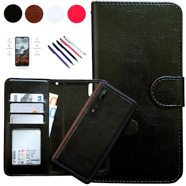 Suojaa Huawei P20 Pro -puhelimellasi nahkakotelolla! Rosa