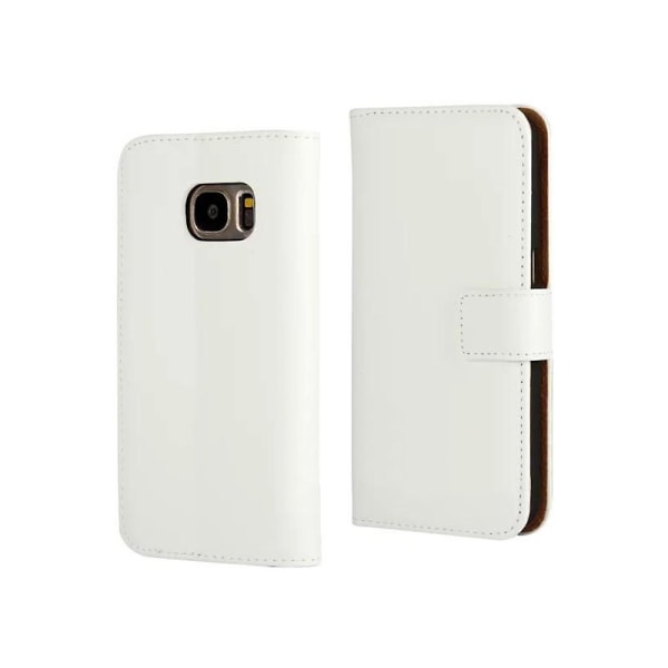 Samsung Galaxy S7 Edge - case/ lompakko + kosketuskynä Brun