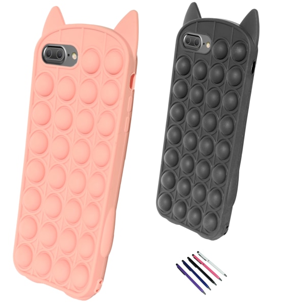 iPhone 6 Plus / 6S Plus - Pop It Fidget -suojakotelo Rosa