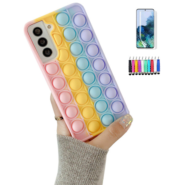 Samsung Galaxy S21 - Skal / Skydd / Pop It Fidget