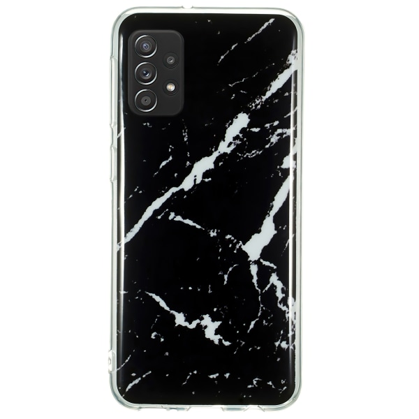 Samsung Galaxy A52/A52 5G - Skal / Skydd / Marmor Svart