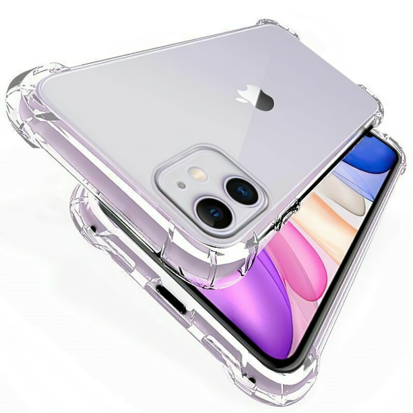 iPhone 12 - Läpinäkyvä suojakotelo