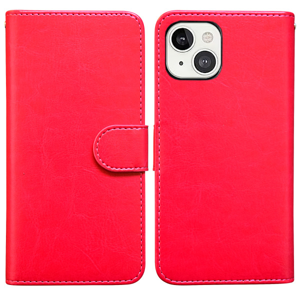 iPhone 13 Tekstil-etui - Enkel, Elegant og Beskyttende Rosa
