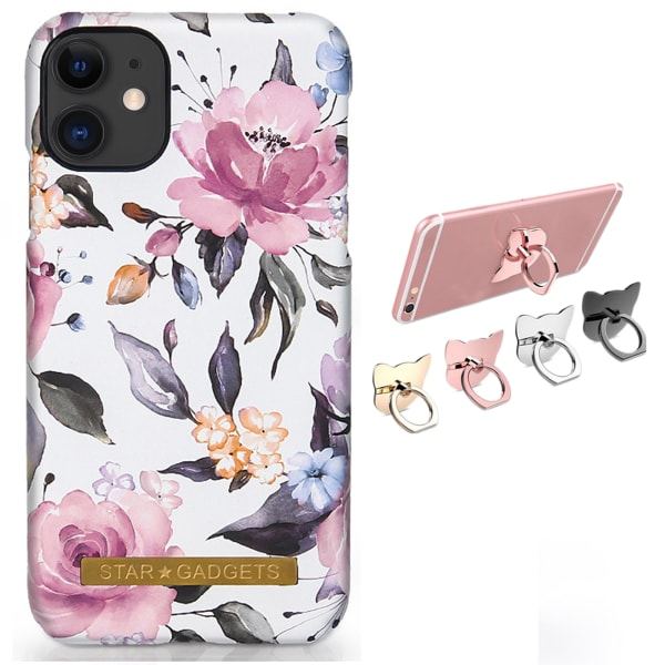 Beskyt din iPhone 11 med blomstercover!