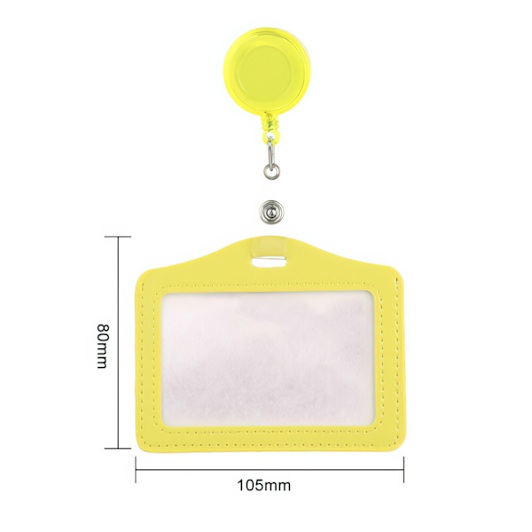 ID-kortholder Smart kortholder navneskilt Lila