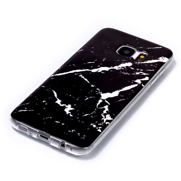 Beskyt din S7 med marmor - Samsung Galaxy S7! Svart