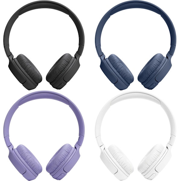 Upplev JBL Tune 520 BT: Trådlösa Hörlurar med Pure Bass - 57 Timmars Speltid!