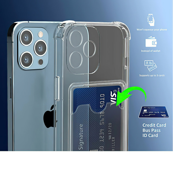 Beskyt din iPhone 14 Pro - Køb covers & kortholdere! Transparent