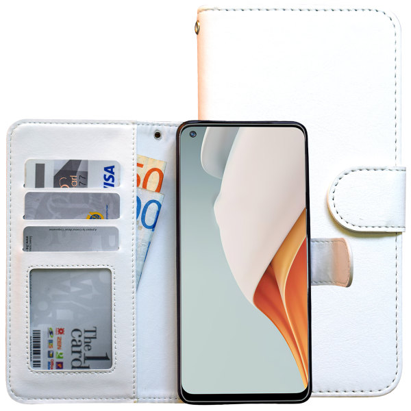 OnePlus Nord N100 - PU-nahkainen case Svart