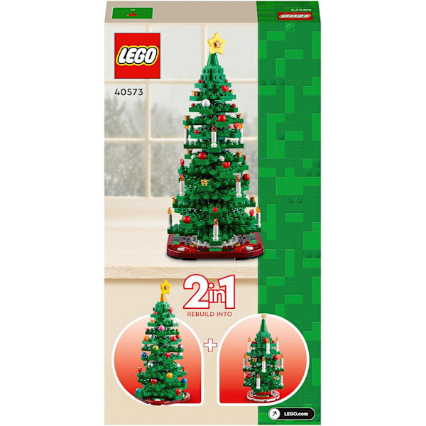 Kreativ LEGO Julgran Byggset för Barn – Bygg, Lek & Dekorera i Jul!