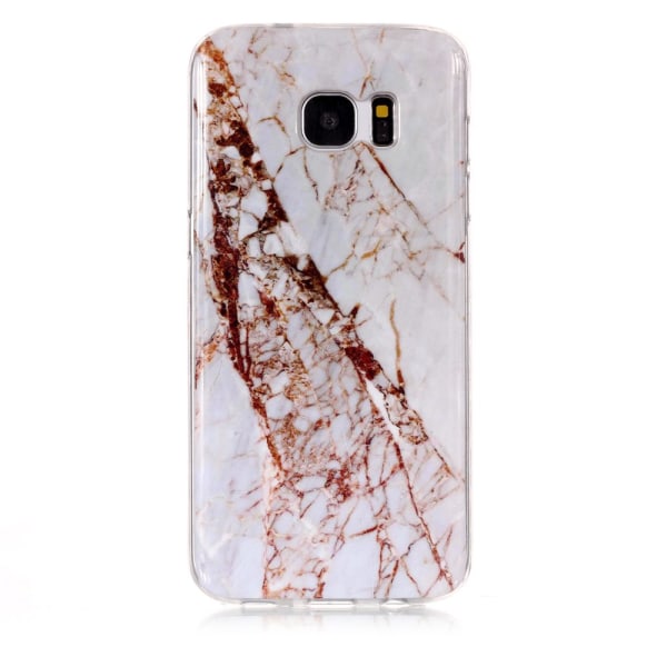 Samsung Galaxy S7 - Cover / Beskyttelse / Marmor Vit