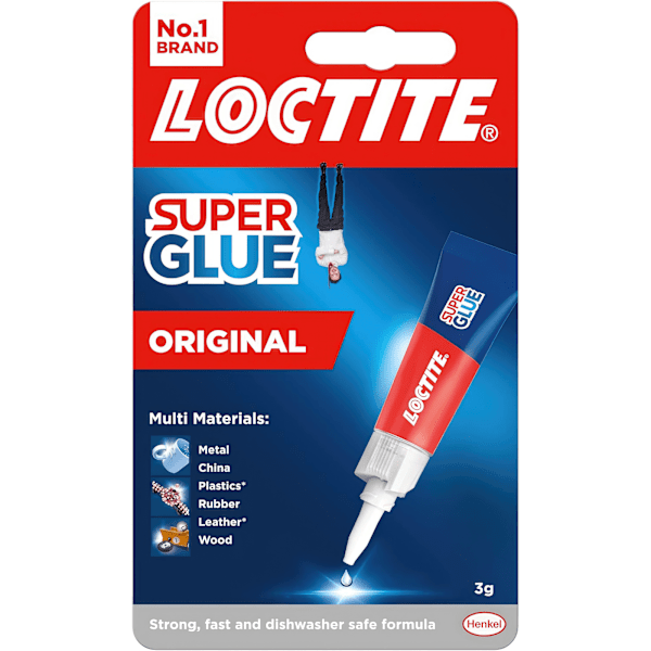 Loctite Super Glue Ultra Clear 5g Stærk Lim til Præcision