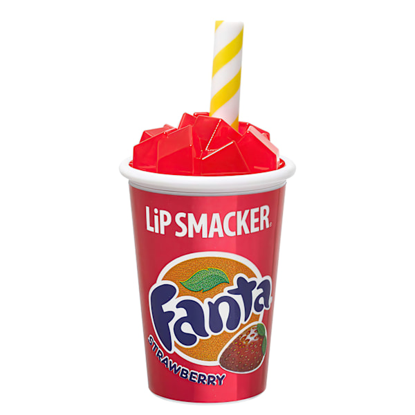 Lip Smacker Coca - Cola / Fanta Jordbær Lip Balm Bedste Smag Brun