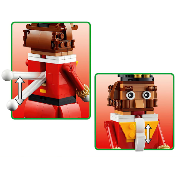 Julens Ikoniska LEGO Nötknäppare 40640 – Byggset för Festlig Lek och Dekoration!