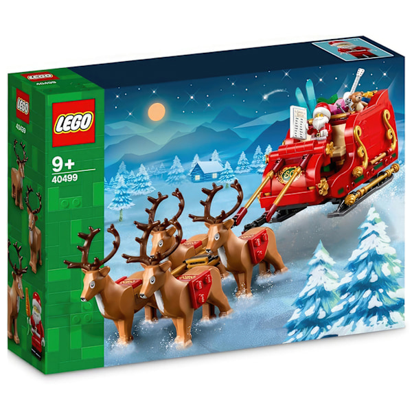 LEGO Tomtens Släde - Luovuuden Jouluyllätys 9+! Minifiguuri ja Renit!