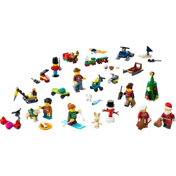 LEGO City 2024 Joulukalenteri – 24 Yllätyksellistä Hauskuutt