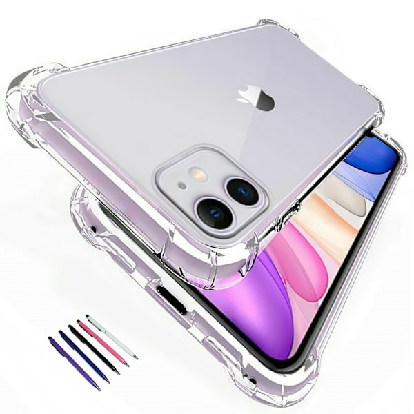 iPhone 12 - Läpinäkyvä suojakotelo