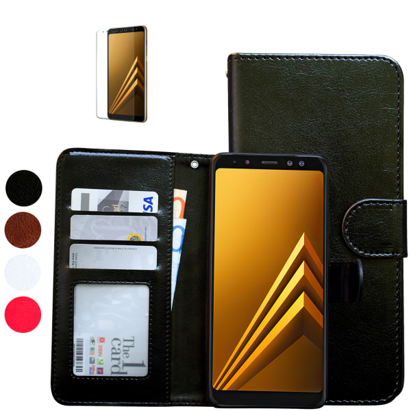 Samsung Galaxy A8 2018 - Leather Case/Wallet