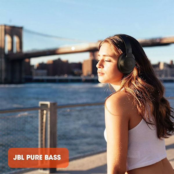 Oplev Musikkens Magi - JBL Tune 760 NC Trådløse Over-Ear Headp