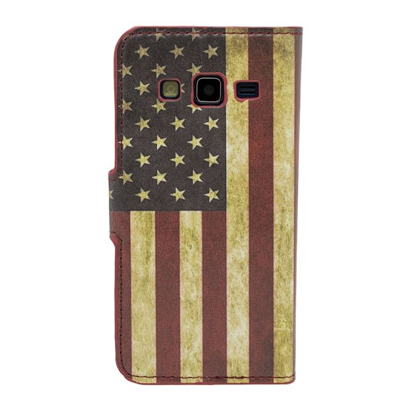 Læderetui til Samsung Galaxy S7 Edge - USA