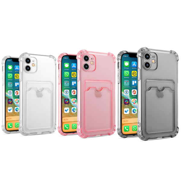 Suojaa iPhone 11 -puhelintasi – osta case! Genomskinlig