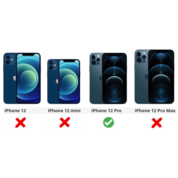 iPhone 12 Pro- Integritet Härdat Glas Sekretessskärmskydd
