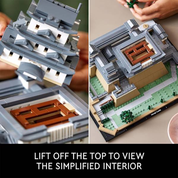 Majestætisk Himeji Slot - LEGO Architecture Japansk Landemærke Model 21060