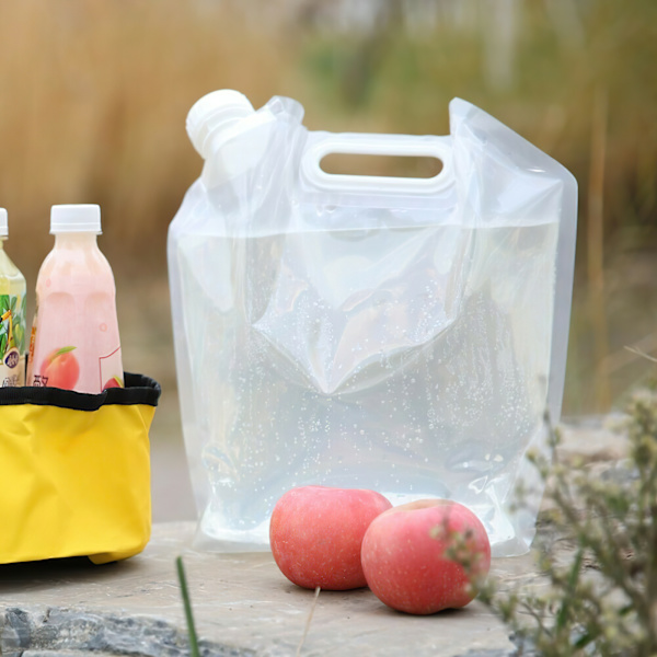5/10L Sammenklappelig Camping Nødsituation Vandbeholder Opbevaringspose M